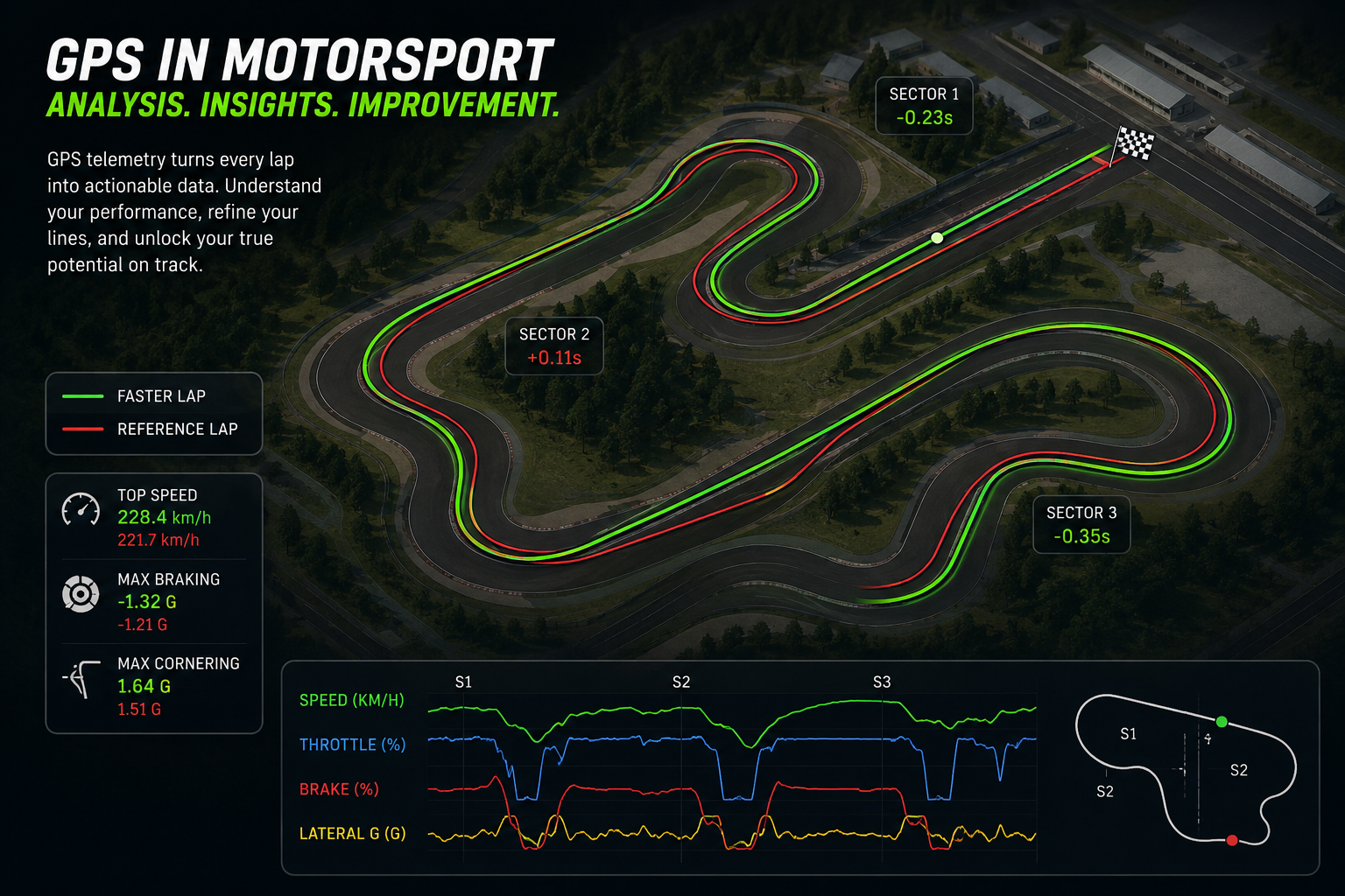 GPS in Motorsport: How GPS Data Helps Develop Beginner Drivers and Riders